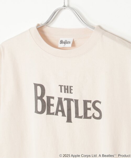 The Beatles(ザビートルズ)の「THE BEATLES ザ ビートルズ ロゴピグメントTシャツ(Tシャツ/カットソー・メンズ・オフホワイト/ブラック・M/LL/L)」の21枚目の写真