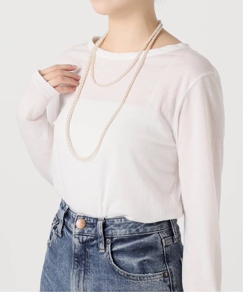 La TOTALITE（ラトータリテ）の「《追加》La Totalite パールネックレス（ネックレス・レディース・ホワイト・FREE）」の8枚目の写真