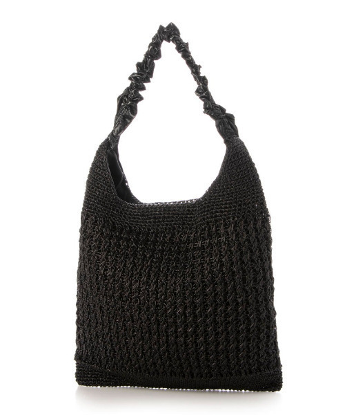 cache cache(カシュ カシュ)の「カシュカシュ cachecache / メタリックコードフリルハンドルトート(かごバッグ・レディース・ゴールド/シルバー/ブラック・FREE)」の18枚目の写真