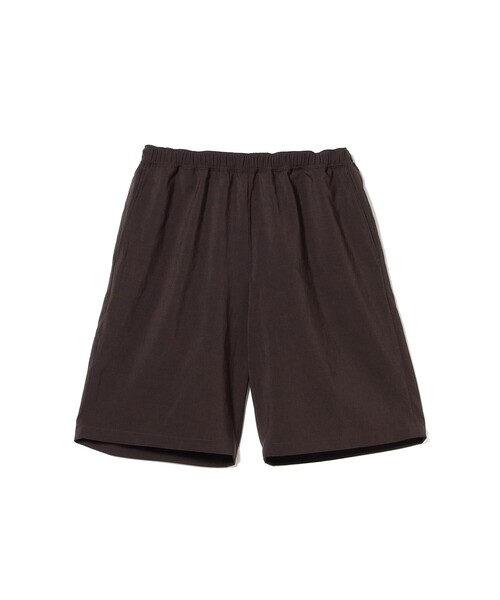 BEAMS（ビームス）の「BEAMS / EVALET（R） ワイドショーツ（その他パンツ・メンズ・ブラック/ダークブラウン・M/S/XL/L）」の2枚目の写真