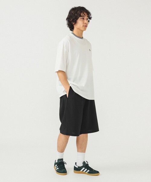 BEAMS（ビームス）の「BEAMS / EVALET（R） ワイドショーツ（その他パンツ・メンズ・ブラック/ダークブラウン・M/S/XL/L）」の4枚目の写真