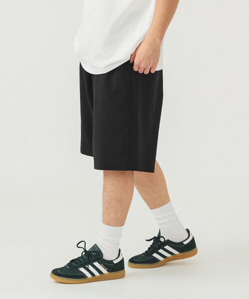 BEAMS（ビームス）の「BEAMS / EVALET（R） ワイドショーツ（その他パンツ・メンズ・ブラック/ダークブラウン・M/S/XL/L）」の6枚目の写真