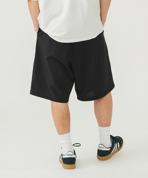 BEAMS（ビームス）の「BEAMS / EVALET（R） ワイドショーツ（その他パンツ・メンズ・ブラック/ダークブラウン・M/S/XL/L）」の7枚目の写真