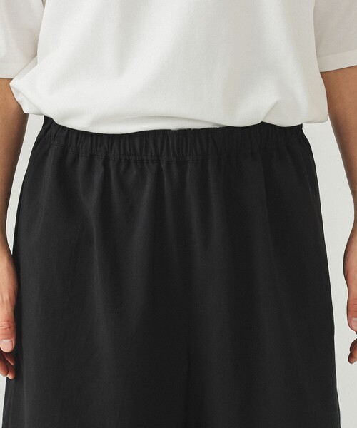 BEAMS（ビームス）の「BEAMS / EVALET（R） ワイドショーツ（その他パンツ・メンズ・ブラック/ダークブラウン・M/S/XL/L）」の8枚目の写真