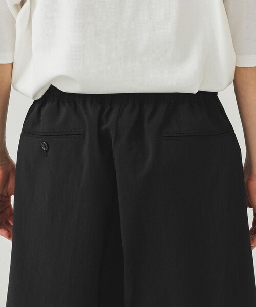 BEAMS（ビームス）の「BEAMS / EVALET（R） ワイドショーツ（その他パンツ・メンズ・ブラック/ダークブラウン・M/S/XL/L）」の10枚目の写真