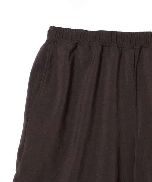 BEAMS（ビームス）の「BEAMS / EVALET（R） ワイドショーツ（その他パンツ・メンズ・ブラック/ダークブラウン・M/S/XL/L）」の16枚目の写真