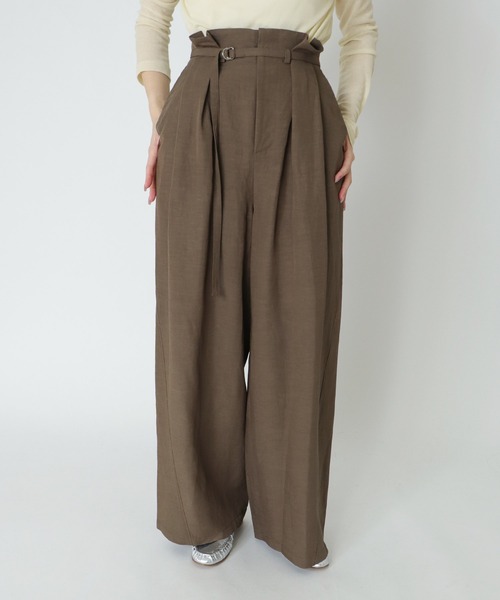 DRESSLAVE（ドレスレイブ）の「B7 / rayon linen wide pants(レーヨン