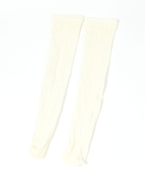 LOWRYS FARM（ローリーズファーム）の「レースソックス　286958（ソックス/靴下・レディース・ブラック/オフホワイト・FREE）」の3枚目の写真