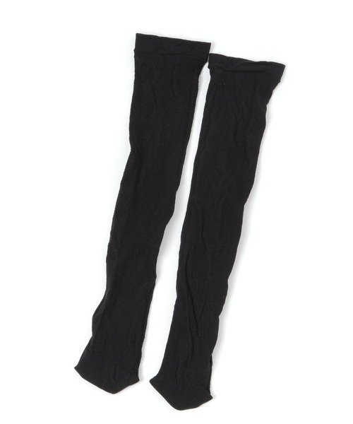 LOWRYS FARM（ローリーズファーム）の「レースソックス　286958（ソックス/靴下・レディース・ブラック/オフホワイト・FREE）」の4枚目の写真