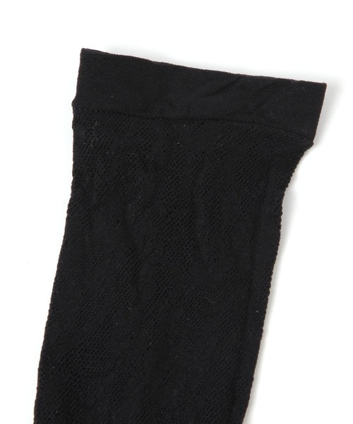 LOWRYS FARM（ローリーズファーム）の「レースソックス　286958（ソックス/靴下・レディース・ブラック/オフホワイト・FREE）」の5枚目の写真