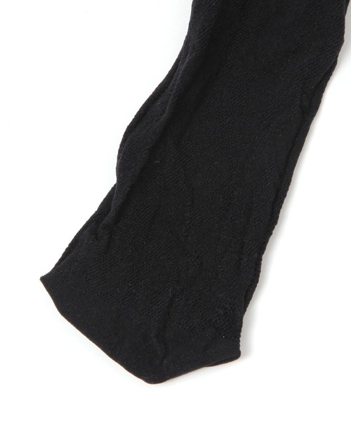 LOWRYS FARM（ローリーズファーム）の「レースソックス　286958（ソックス/靴下・レディース・ブラック/オフホワイト・FREE）」の6枚目の写真
