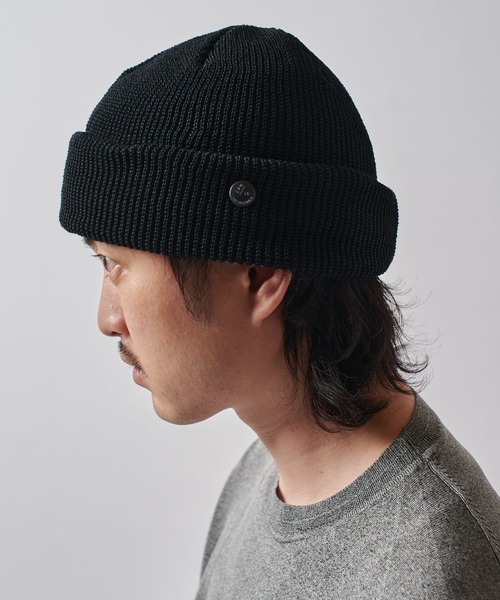 セール】CPH cuff knit cap/straw yarn（ニットキャップ