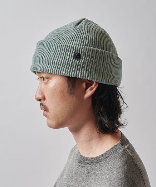 帽子 Volume Knit Cap セール】CPH cuff knit cap/straw yarn（ニットキャップ