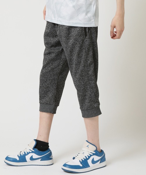 ARCADE（アーケード）の「接触冷感 ドライストレッチカチオン ライン入りクロップドジョガーパンツ 七分丈（スウェットパンツ・メンズ・チャコールグレー/ブラック×グレー/杢グレー・LL/L/M）」の5枚目の写真