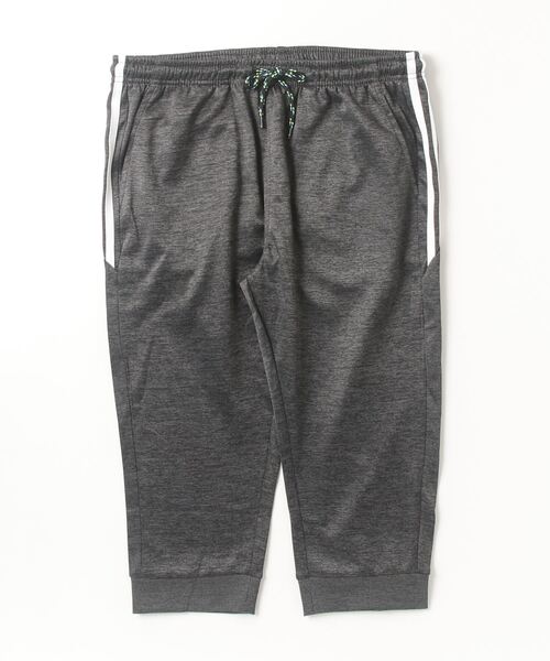 ARCADE（アーケード）の「接触冷感 ドライストレッチカチオン ライン入りクロップドジョガーパンツ 七分丈（スウェットパンツ・メンズ・チャコールグレー/ブラック×グレー/杢グレー・LL/L/M）」の11枚目の写真
