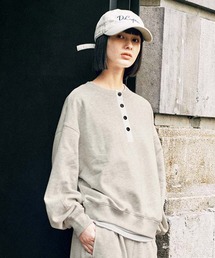 MEDE19F（メデジュウキュウ）の「ＢＲＡＮＤ　ＮＥＷ　ＭＩＸ　ＳＴＹＬＥ　ヘンリーネックスウェット（スウェット）」