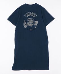 【Kahiko】SURF&Palms ユーイングTシャツワンピース