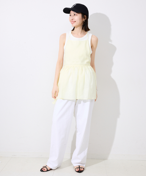 SLOBE IENA（スローブイエナ）の「SLOBE フラットサンダル（サンダル・レディース・オレンジ/ベージュ/ブラック・24cm/24.5cm/23.5cm/23cm）」の18枚目の写真