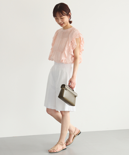 SLOBE IENA（スローブイエナ）の「SLOBE フラットサンダル（サンダル・レディース・オレンジ/ベージュ/ブラック・24cm/24.5cm/23.5cm/23cm）」の13枚目の写真