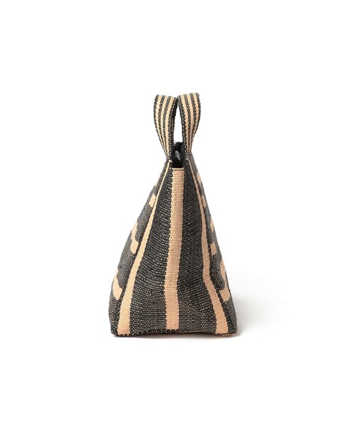 MAISON N.H PARIS（メゾンエヌアッシュパリ）の「MAISON N.H PARIS / BATIGNOLLES ハンドバッグ（トートバッグ・レディース・ブラック・ONE SIZE）」の4枚目の写真