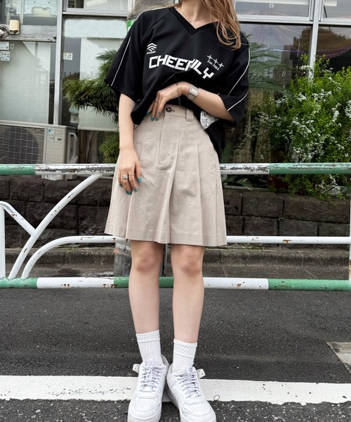 DOUBLE NAME(ダブルネーム)の「ミニプリーツスカート(スカート・レディース・ブラック/ライトグレー/ピンク・FREE)」の9枚目の写真