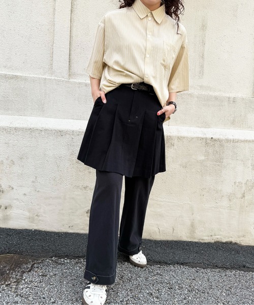 DOUBLE NAME(ダブルネーム)の「ミニプリーツスカート(スカート・レディース・ブラック/ライトグレー/ピンク・FREE)」の16枚目の写真