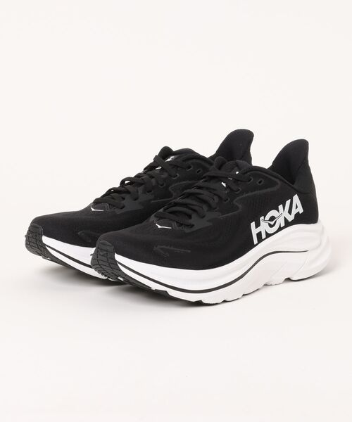 HOKA(ホカ)の「CLIFTON 10 1162030-BWHT(スニーカー・メンズ・ブラック・26.0cm/26.5cm/27.0cm/27.5cm/28.0cm/28.5cm/29.0cm/25.5cm/25.0cm/30.0cm)」の8枚目の写真