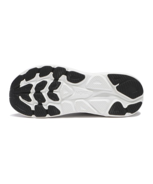 HOKA(ホカ)の「CLIFTON 10 1162030-BWHT(スニーカー・メンズ・ブラック・26.0cm/26.5cm/27.0cm/27.5cm/28.0cm/28.5cm/29.0cm/25.5cm/25.0cm/30.0cm)」の7枚目の写真