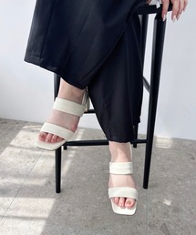 WA ORiental TRaffic | 2025春夏新作 ソフトレザーダブルベルトサンダル/52208(サンダル)