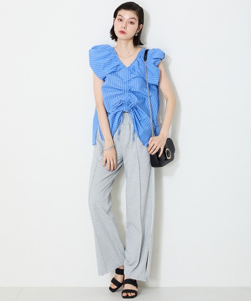 WA ORiental TRaffic（ダブルエーオリエンタルトラフィック）の「ソフトレザーダブルベルトサンダル/52208（サンダル・レディース・ホワイト/グリーン/ブラック・LL/L/M/S/3L/SS）」の9枚目の写真