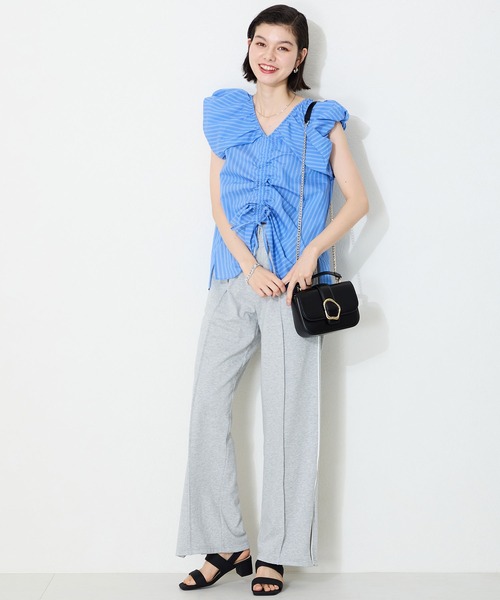 WA ORiental TRaffic（ダブルエーオリエンタルトラフィック）の「ソフトレザーダブルベルトサンダル/52208（サンダル・レディース・ホワイト/グリーン/ブラック・LL/L/M/S/3L/SS）」の12枚目の写真