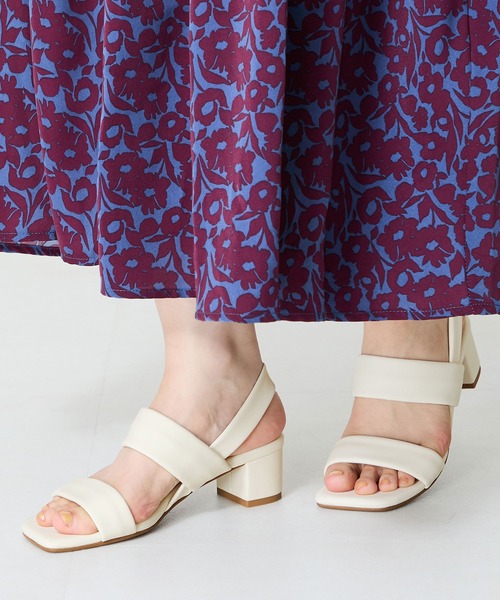 WA ORiental TRaffic（ダブルエーオリエンタルトラフィック）の「ソフトレザーダブルベルトサンダル/52208（サンダル・レディース・ホワイト/グリーン/ブラック・LL/L/M/S/3L/SS）」の17枚目の写真