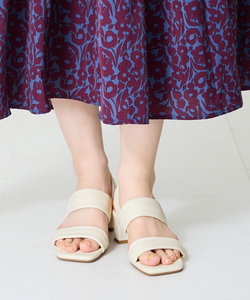 WA ORiental TRaffic（ダブルエーオリエンタルトラフィック）の「ソフトレザーダブルベルトサンダル/52208（サンダル・レディース・ホワイト/グリーン/ブラック・LL/L/M/S/3L/SS）」の18枚目の写真