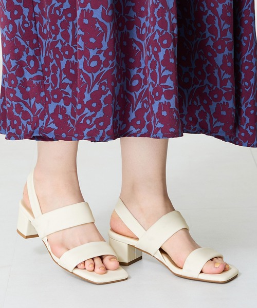 WA ORiental TRaffic（ダブルエーオリエンタルトラフィック）の「ソフトレザーダブルベルトサンダル/52208（サンダル・レディース・ホワイト/グリーン/ブラック・LL/L/M/S/3L/SS）」の19枚目の写真