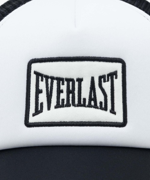 EVERLAST(スポーツ・ライフスタイル)（エバーラスト）の「EVERLAST ワッペンメッシュCAP（キャップ・メンズ・ホワイト/ブラック・FREE）」の9枚目の写真