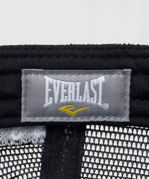 EVERLAST(スポーツ・ライフスタイル)（エバーラスト）の「EVERLAST ワッペンメッシュCAP（キャップ・メンズ・ホワイト/ブラック・FREE）」の6枚目の写真