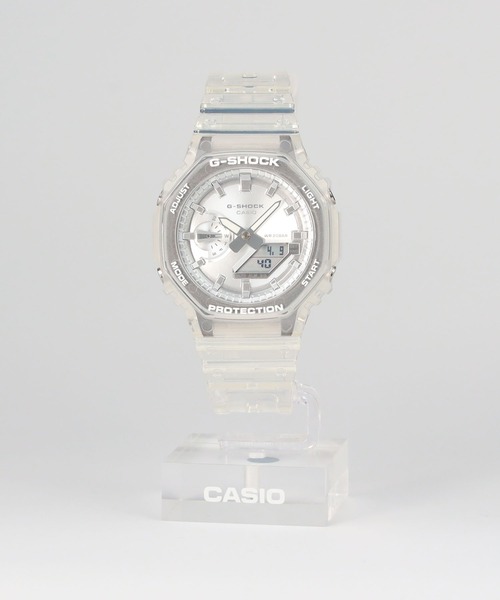 G-SHOCK デジタルアナログ時計 シルバー/クリア G02364DM01048_fw_thumbM.jpg