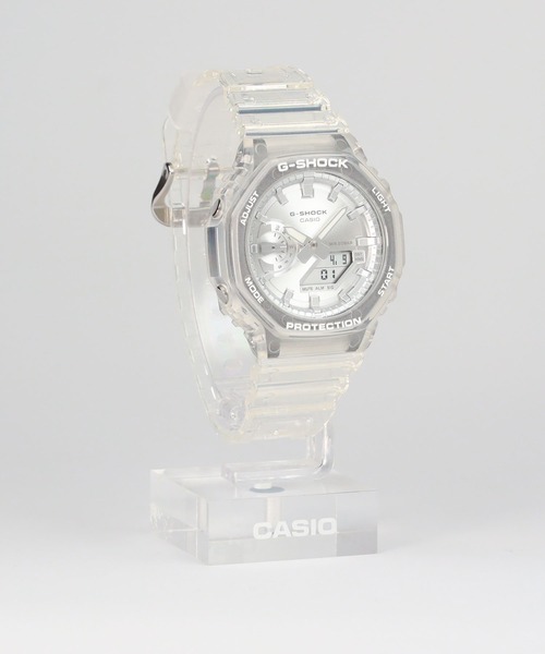 G-SHOCK(ジーショック)の「BRIGHT METALLIC DIAL SERIES / GA-2100BM-7A8JF(アナログ腕時計・メンズ・クリア・FREE)」の14枚目の写真