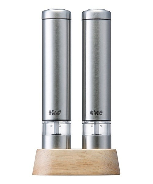 GEORGE'S（ジョージズ）の「Russel Hobbs 電動ミル ソルト＆ペッパー ミニセット シルバー NEWモデル（キッチンツール・レディース・その他4・FREE）」の3枚目の写真