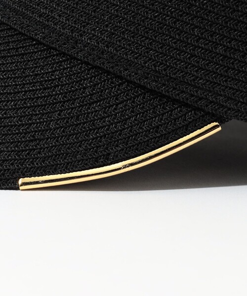 TOMORROWLAND （トゥモローランド）の「ENTWURFEIN　 JOSET.BDN キャップ（キャップ・レディース・ベージュ/ブラック・FREE）」の7枚目の写真