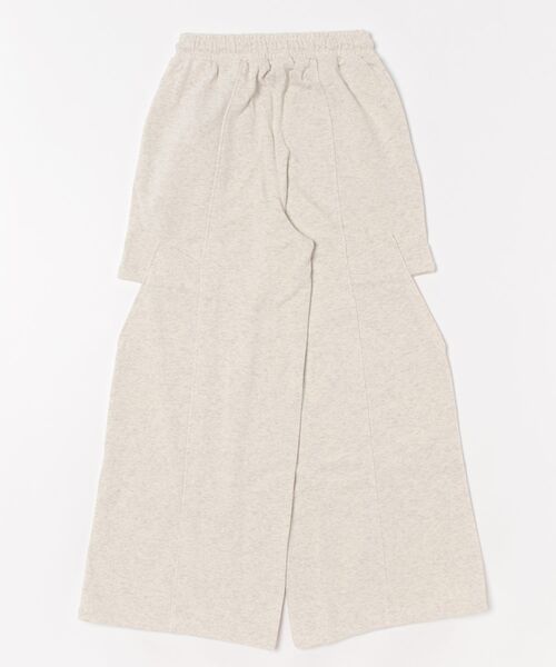 archives（アルシーヴ）の「サイドカットアウトスウェットパンツ（スウェットパンツ・レディース・オートミール/グレー・MEDIUM）」の21枚目の写真