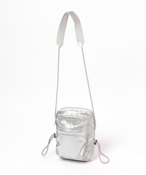 GLOBAL WORK（グローバルワーク）の「撥水軽量ポシェットショルダー/319595（ショルダーバッグ・レディース・ピンク/レオパード/シルバー/パープル/アイボリー/ブラック/ブラック系その他・ONE SIZE）」の18枚目の写真