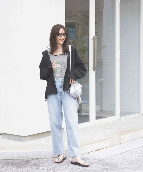 GLOBAL WORK（グローバルワーク）の「撥水軽量ポシェットショルダー/319595（ショルダーバッグ・レディース・ピンク/レオパード/シルバー/パープル/アイボリー/ブラック/ブラック系その他・ONE SIZE）」の8枚目の写真