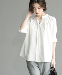 OPAQUE.CLIP | タックスキッパーブラウス【洗濯機洗い可】(シャツ/ブラウス)