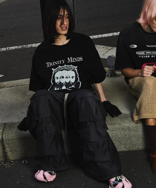 DANKE SCHON(ダンケシェーン)の「DankeSchon/ダンケシェーン/TENCEL CARGO PANTS(カーゴパンツ・メンズ・ブラック・M/L)」の9枚目の写真