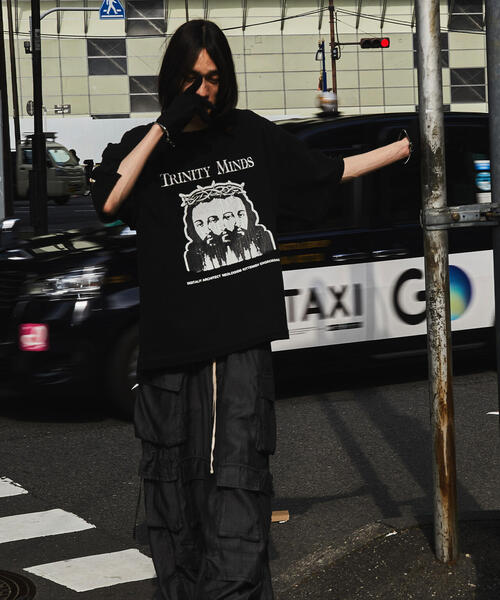 DANKE SCHON(ダンケシェーン)の「DankeSchon/ダンケシェーン/TENCEL CARGO PANTS(カーゴパンツ・メンズ・ブラック・M/L)」の10枚目の写真