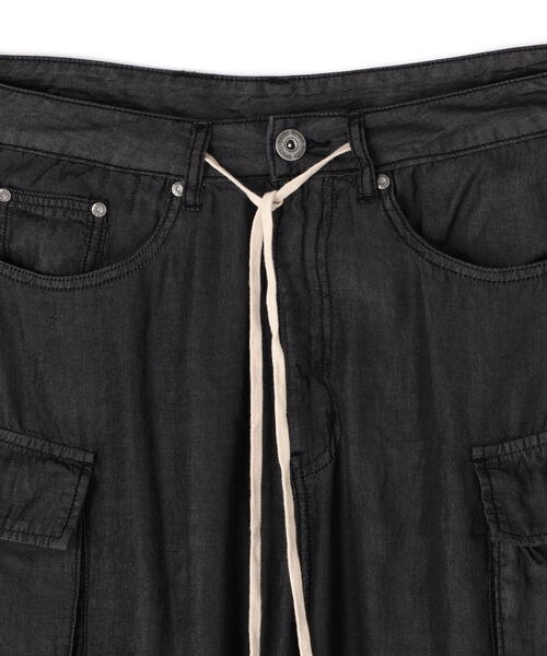 DANKE SCHON(ダンケシェーン)の「DankeSchon/ダンケシェーン/TENCEL CARGO PANTS(カーゴパンツ・メンズ・ブラック・M/L)」の16枚目の写真
