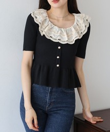 ニット/セーター（ブラック/黒色系・半袖）ファッション通販 - ZOZOTOWN