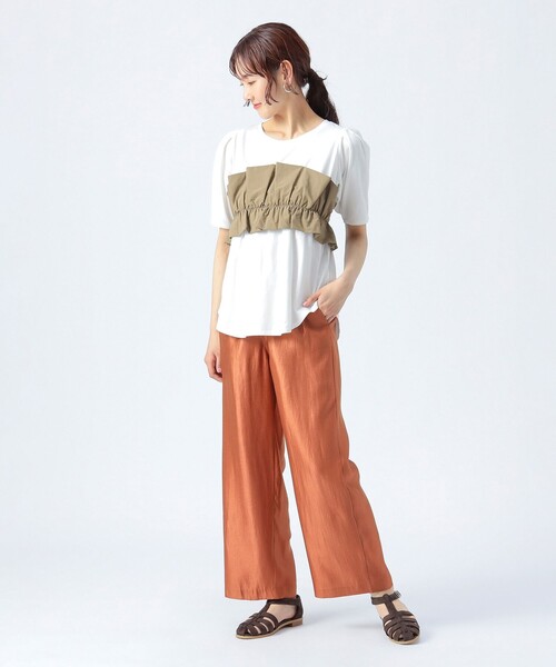 ビスチェ ドッキング Tシャツ（Tシャツ/カットソー）｜BEAMS
