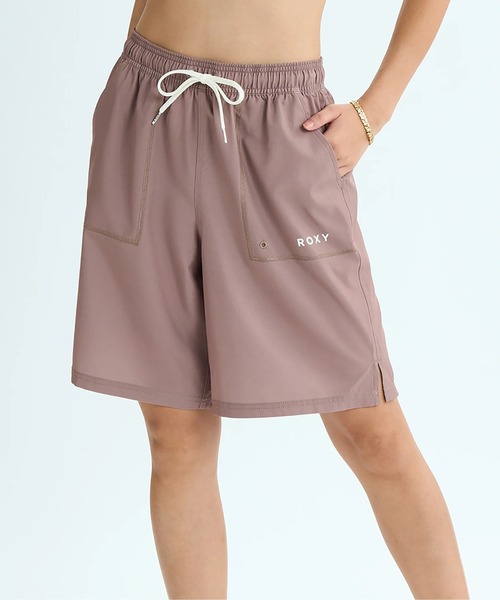 ROXY（ロキシー）の「HORIZONTAL LINE /ロキシー水陸両用ウエストゴムボードショーツ・バギーショーツ（水着）（水着・レディース・ベージュ/ブラック・SMALL/MEDIUM/LARGE）」の17枚目の写真